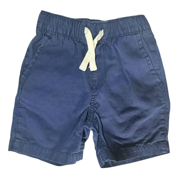 Children’s Place/Pekkle Navy Blue & Grey Cotton Shorts 2T Boys - Picture 2 of 6